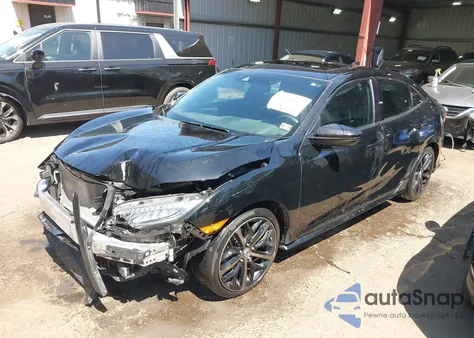 2021 Honda Civic Sport Touring z USA, uszkodzony, nr VIN SHHFK7H95MU203018